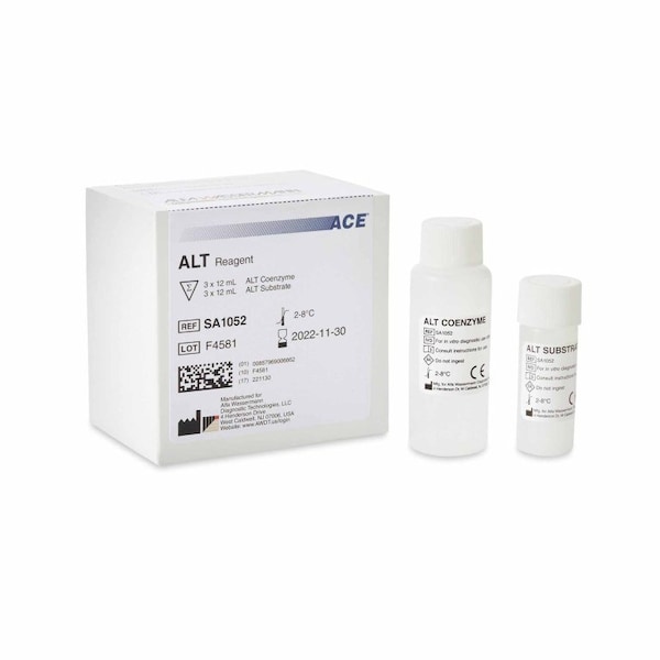 Alfa Wassermann General Chemistry Reagent Alanine ALT For ACE Axcel, ACE Alera Clinical 450 Tests, 450PK SA1052 - main